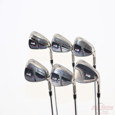 TaylorMade M6 Iron Set 6-PW AW Steel Regular Right Handed 38.25in