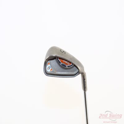 Ping G10 Single Iron 5 Iron Ping AWT Steel Regular Right Handed Black Dot 38.5in