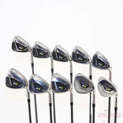 TaylorMade 2019 M2 Iron Set 4-PW SW LW TM Reax 65 Graphite Regular Right Handed 27.5in