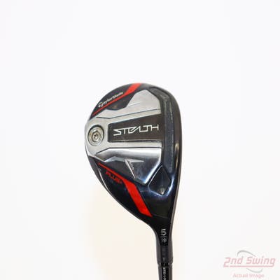 TaylorMade Stealth Plus Fairway Wood 5 Wood 5W 19° PX HZRDUS Smoke Black 70 Graphite Stiff Right Handed 42.75in