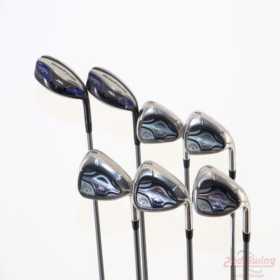 Callaway Steelhead XR Combo Iron Set 4H 5H 6-PW Matrix Ozik Program F15 Graphite Regular Right Handed +1 1/2"