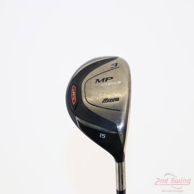 Mizuno 2010 MP Titanium Fairway Wood 3 Wood 3W 15° Mitsubishi Rayon Fubuki Graphite Stiff Right Handed 43.0in