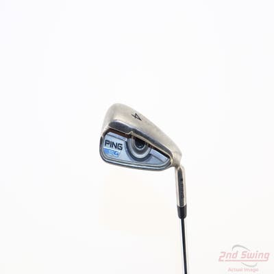 Ping 2016 G Single Iron 4 Iron Stock Steel Shaft Steel Regular Right Handed Black Dot 39.5in