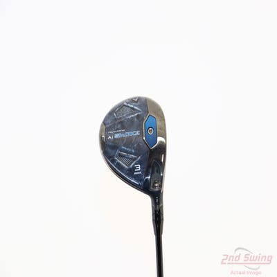 Callaway Paradym Ai Smoke Max Fairway Wood 3 Wood 3W 15° Project X HZRDUS Black Gen4 60 Graphite Stiff Right Handed 42.5in