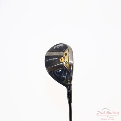 Callaway Paradym Triple Diamond Fairway Wood 3 Wood 3W 15° Mitsubishi Kai'li White 70 Graphite Stiff Right Handed 43.5in