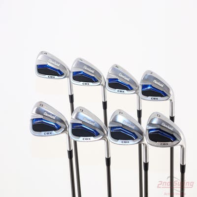 Cleveland Launcher CBX Iron Set 4-GW UST Mamiya Recoil 760 Black Graphite Regular Right Handed +1"