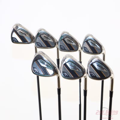 Callaway Mavrik Iron Set 5-PW GW Mitsubishi MMT 80 Graphite Regular Right Handed STD