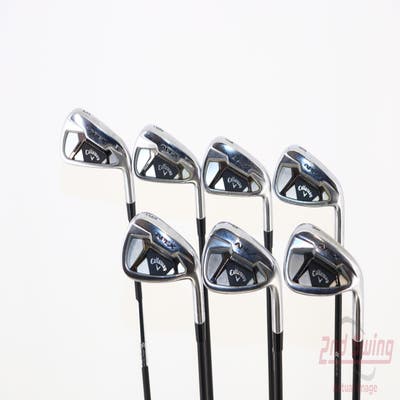 Callaway Apex 21 Iron Set 5-GW Mitsubishi MMT 80 Graphite Regular Right Handed 38.0in