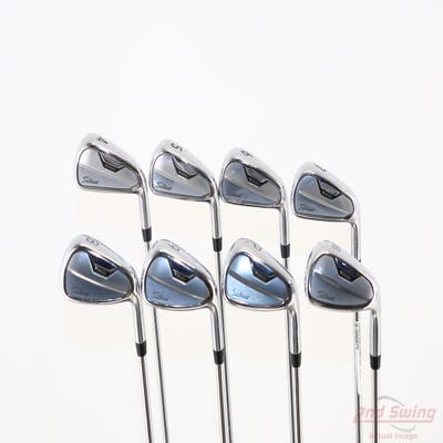 Titleist 2021 T200 Iron Set 4-PW AW Dynamic Gold High Launch S300 Steel Stiff Right Handed 38.5in