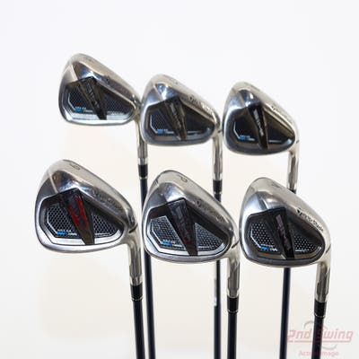 TaylorMade SIM2 MAX OS Iron Set 6-PW GW Fujikura Ventus Blue 6 Graphite Regular Right Handed 37.5in