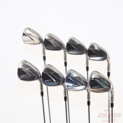 TaylorMade Stealth Iron Set 4-PW GW FST KBS MAX 85 Steel Stiff Right Handed 39.25in