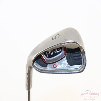 Ping G20 Single Iron 5 Iron Ping CFS Steel Regular Right Handed Black Dot 38.0in