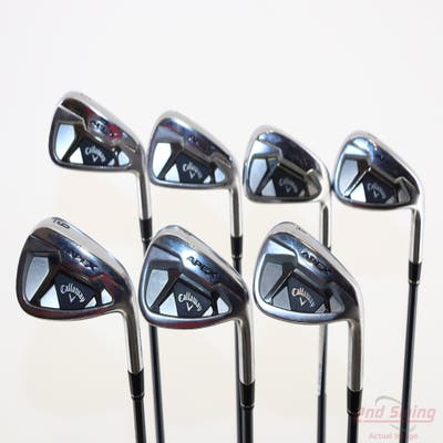 Callaway Apex 21 Iron Set 5-PW GW UST Mamiya Recoil 75 Dart Graphite Stiff Right Handed 39.0in