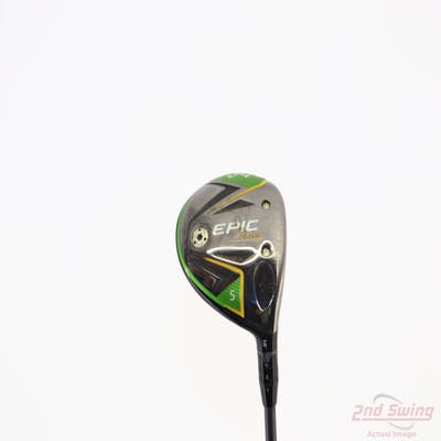 Callaway EPIC Flash Fairway Wood 5 Wood 5W 18° PX HZRDUS Smoke Black 70 Graphite Stiff Right Handed 42.75in