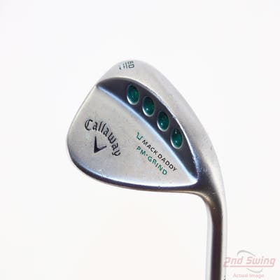 Callaway Mack Daddy PM Grind Wedge Lob LW 60° 10 Deg Bounce PM Grind FST KBS Tour-V Wedge Steel Wedge Flex Right Handed 35.0in