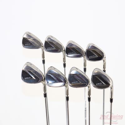 TaylorMade Stealth Iron Set 5-PW GW SW FST KBS MAX 85 Steel Regular Right Handed +1/4"