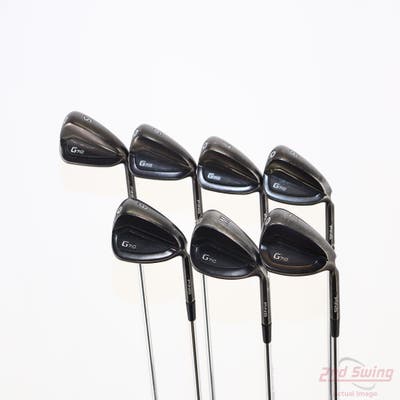 Ping G710 Iron Set 5-PW GW AWT 2.0 Steel Stiff Right Handed Black Dot -1"