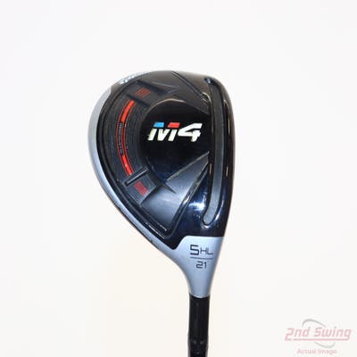 TaylorMade M4 Fairway Wood 5 Wood HL 21° Fujikura ATMOS 5 Red Graphite Senior Right Handed 42.5in