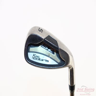 Cobra 2009 SZ Senior Single Iron 5 Iron Cobra Aldila DVS-HL 65 Graphite Senior Right Handed 38.25in