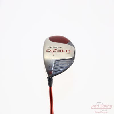 Callaway Big Bertha Diablo Fairway Wood 3 Wood 3W 15° Callaway Stock Graphite Graphite Stiff Left Handed 44.0in