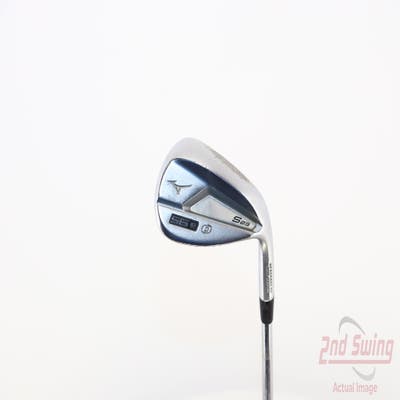 Mizuno S23 Satin Chrome Wedge Sand SW 56° 10 Deg Bounce FST KBS Hi-Rev 2.0 115 Steel Wedge Flex Right Handed 35.5in