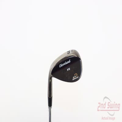 Cleveland CG15 Black Pearl Wedge Gap GW 52° 10 Deg Bounce Cleveland Action Ultralite W Steel Wedge Flex Left Handed 35.5in