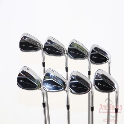 TaylorMade Qi Iron Set 6-PW GW SW LW Fujikura Speeder NX 50 Graphite Senior Right Handed 37.75in