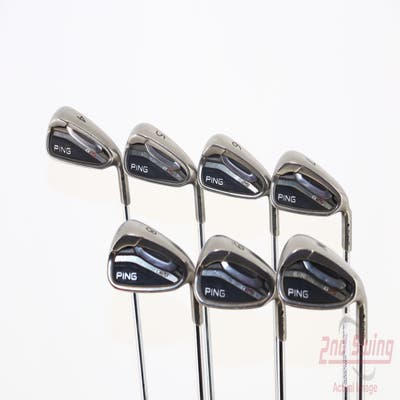 Ping G25 Iron Set 4-PW FST KBS Tour Steel Regular Right Handed Black Dot 38.25in