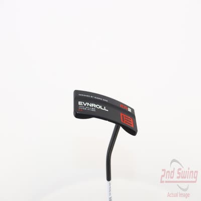 Evnroll ER2 Mid Blade Black Putter Steel Right Handed 34.0in