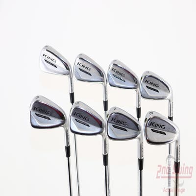 Cobra 2020 KING Forged Tec Iron Set 4-PW GW FST KBS Tour $-Taper Lite Steel Regular Right Handed 38.5in