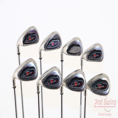 Callaway 2004 Big Bertha Iron Set 4-PW Callaway Stock Steel Steel Regular Left Handed 38.0in