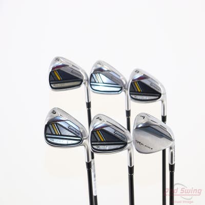 TaylorMade Rocketbladez Iron Set 6-PW AW TM Matrix RocketFuel 65 Graphite Regular Right Handed 37.75in