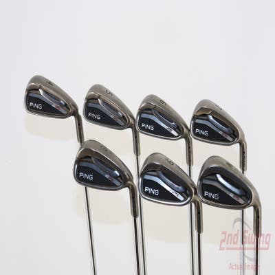 Ping G25 Iron Set 4-PW Ping CFS Steel Senior Right Handed Black Dot 38.5in