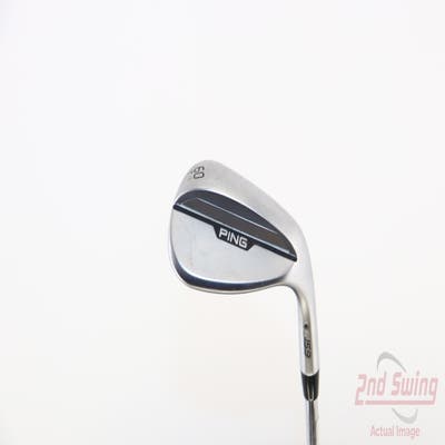 Ping s159 Chrome Wedge Lob LW 60° 6 Deg Bounce T Grind Ping Z-Z115 Steel Wedge Flex Right Handed Black Dot 35.25in