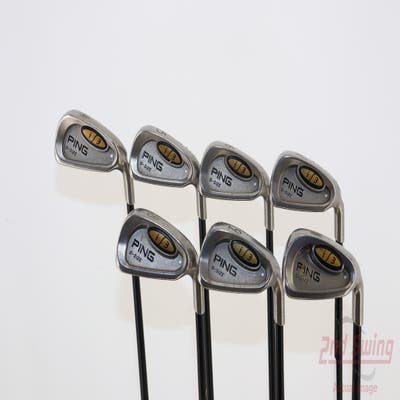 Ping i3 Oversize Iron Set 4-PW Stock Graphite Shaft Graphite Stiff Right Handed White Dot 38.0in