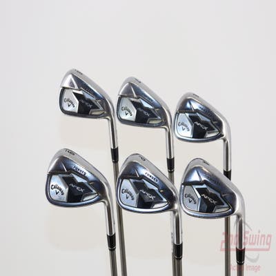 Callaway Apex 19 Iron Set 6-PW GW Aerotech SteelFiber fc80 Graphite Regular Right Handed 37.5in