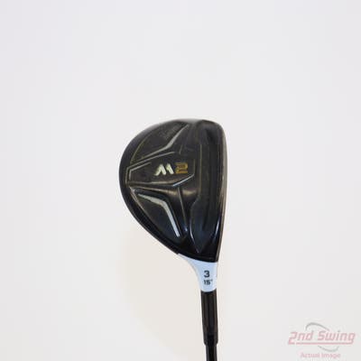 TaylorMade 2016 M2 Fairway Wood 3 Wood 3W 15° TM Reax 65 Graphite Regular Right Handed 44.0in