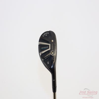 Callaway Rogue Hybrid 5 Hybrid 24° UST Mamiya Recoil ES 460 Graphite Regular Right Handed 39.5in