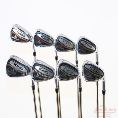 Cobra King Oversize Iron Set 4-PW GW UST Mamiya Recoil ES 460 Graphite Senior Right Handed 38.5in