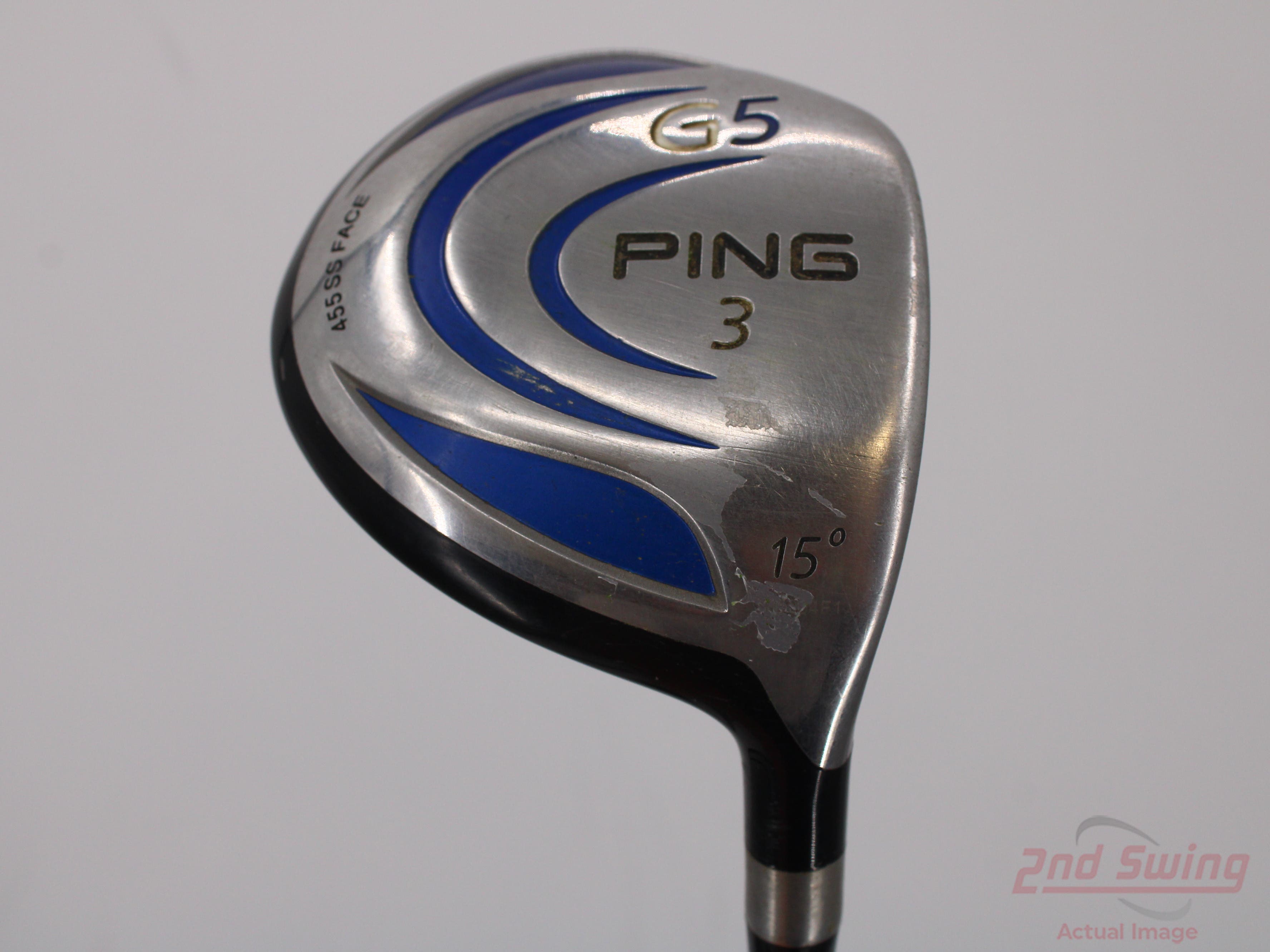 Ping G5 Fairway Wood 3 Wood 3w 15° Aldila Nv 75 Graphite Stiff Right 