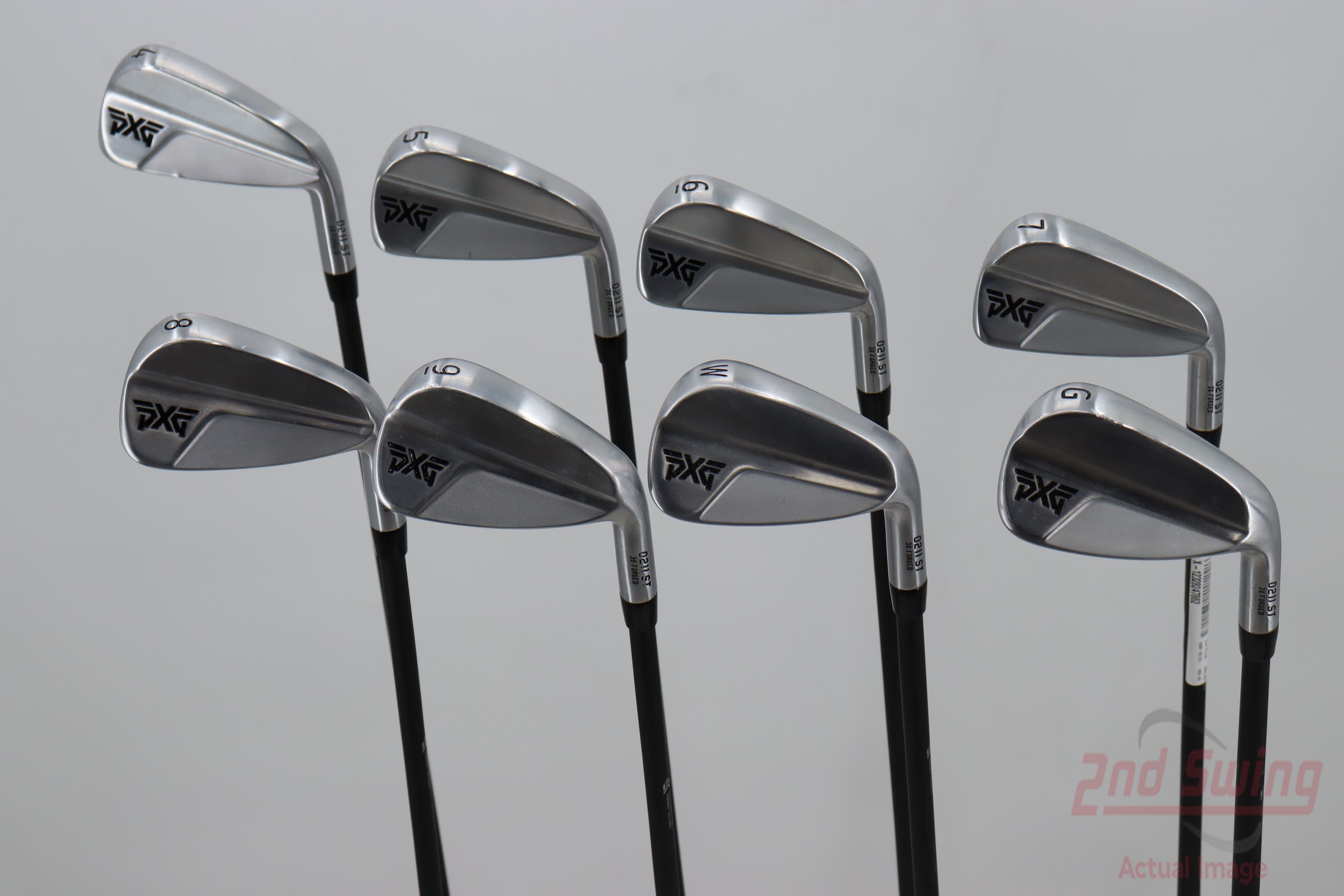 PXG 0211 ST Iron Set 4-PW GW Mitsubishi MMT 70 Graphite Regular Right  Handed 39.0in