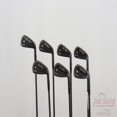 Ben Hogan PTx PRO Black Iron Set 4-PW UST Recoil 760 ES SMACWRAP BLK Graphite Senior Right Handed 38.25in