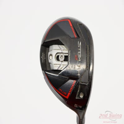 TaylorMade Stealth 2 Plus Fairway Wood 5 Wood 5W 18° Mitsubishi Kai'li Red 75 Graphite Stiff Right Handed 42.75in