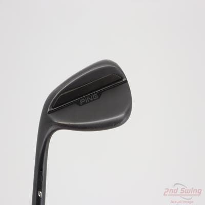 Ping s159 Midnight Wedge Sand SW 56° 12 Deg Bounce Dynamic Gold Mid 115 Wedge Steel Stiff Left Handed Black Dot 35.5in