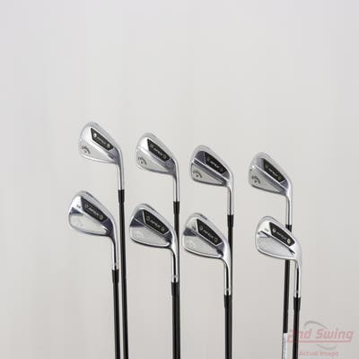 Callaway Apex CB/PRO COMBO 24 Iron Set 4-PW AW Mitsubishi MMT 95 Graphite Stiff Right Handed -1/4"