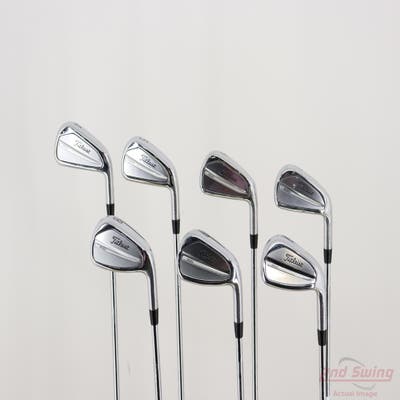 Titleist 2023 T200 Iron Set 4-PW True Temper AMT Black S300 Steel Stiff Right Handed +1/4"