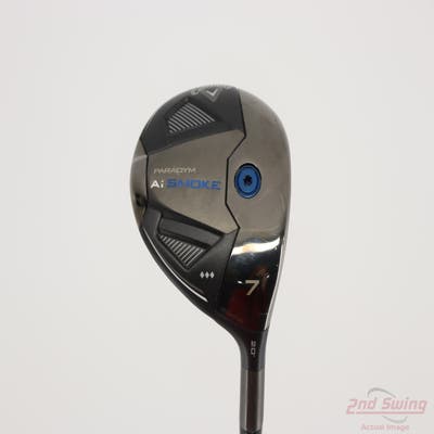 Callaway Paradym Ai Smoke TD Fairway Wood 7 Wood 7W 20° Fujikura Ventus TR Blue VC 8 Graphite X-Stiff Right Handed 42.0in