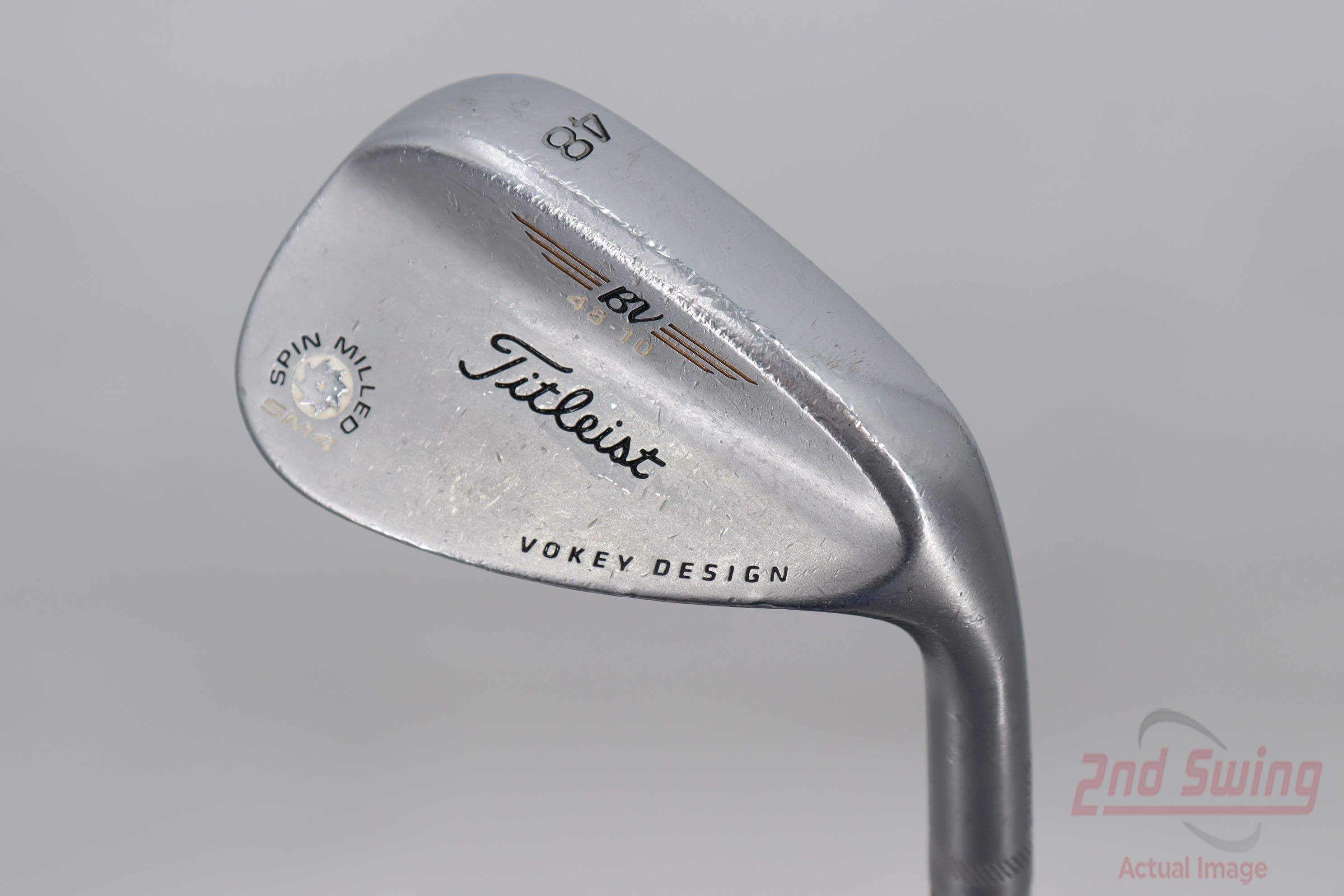 Titleist Vokey Spin Milled SM4 Chrome Wedge (X-22329035132) | 2nd