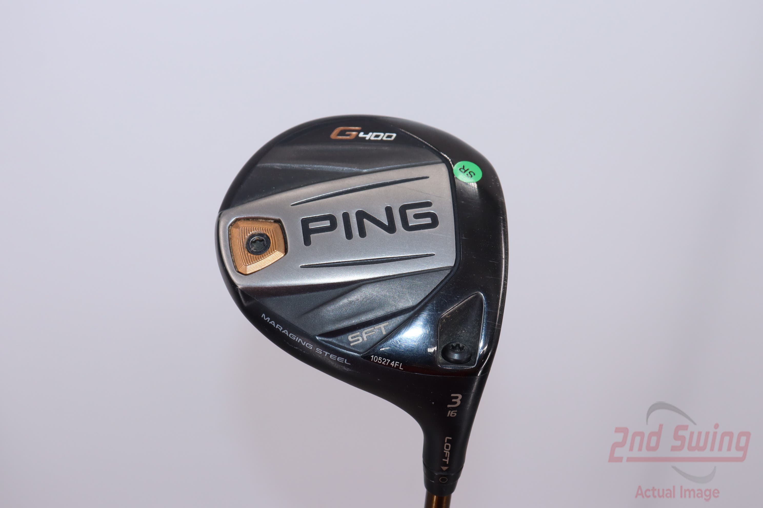 Ping G400 SF Tec Fairway Wood 3 Wood 3W 16° ALTA CB 65 Graphite  Stiff/Regular Right Handed 42.25in