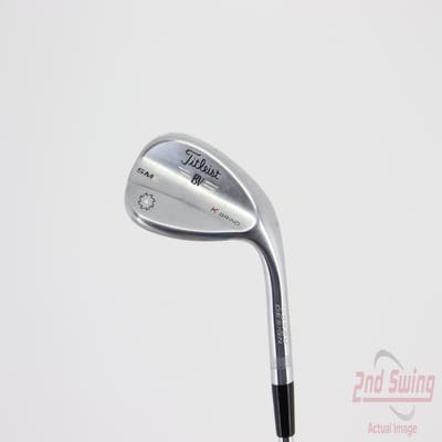 Titleist Vokey SM6 Tour Chrome Wedge Lob LW 58° 12 Deg Bounce K Grind SM6 BV Steel Wedge Flex Right Handed 35.0in